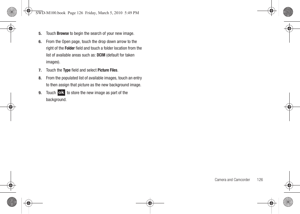 Samsung SWD-M100ZKECLW User Manual | Page 129 / 158