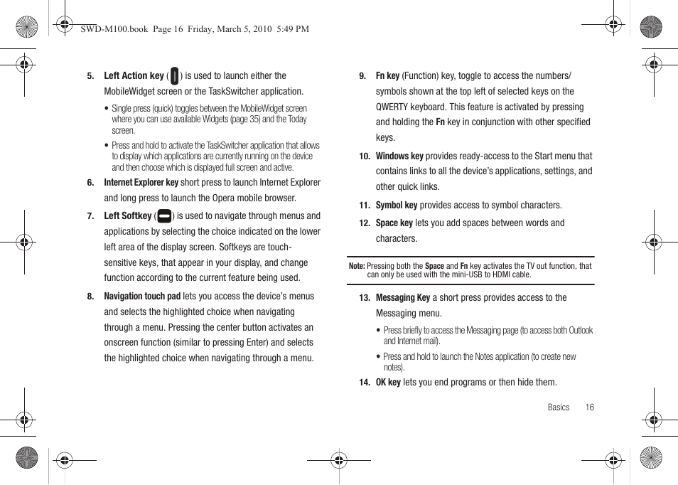 Samsung SWD-M100ZKECLW User Manual | Page 19 / 158