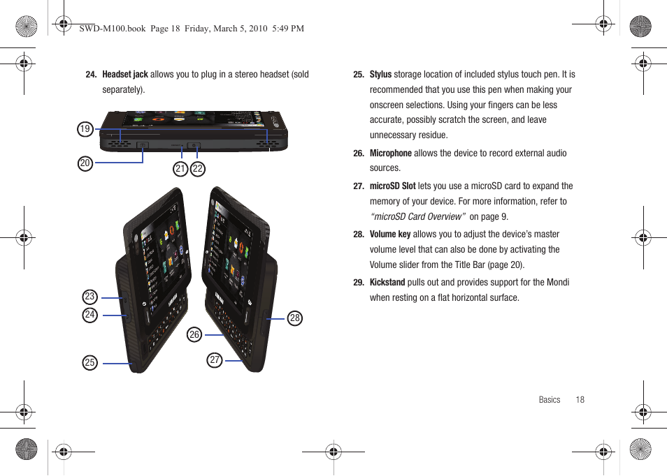 Samsung SWD-M100ZKECLW User Manual | Page 21 / 158