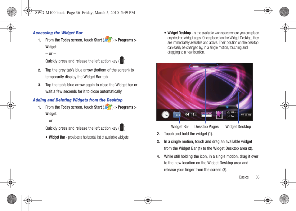 Samsung SWD-M100ZKECLW User Manual | Page 39 / 158