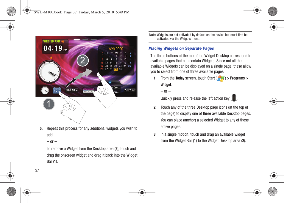 Samsung SWD-M100ZKECLW User Manual | Page 40 / 158