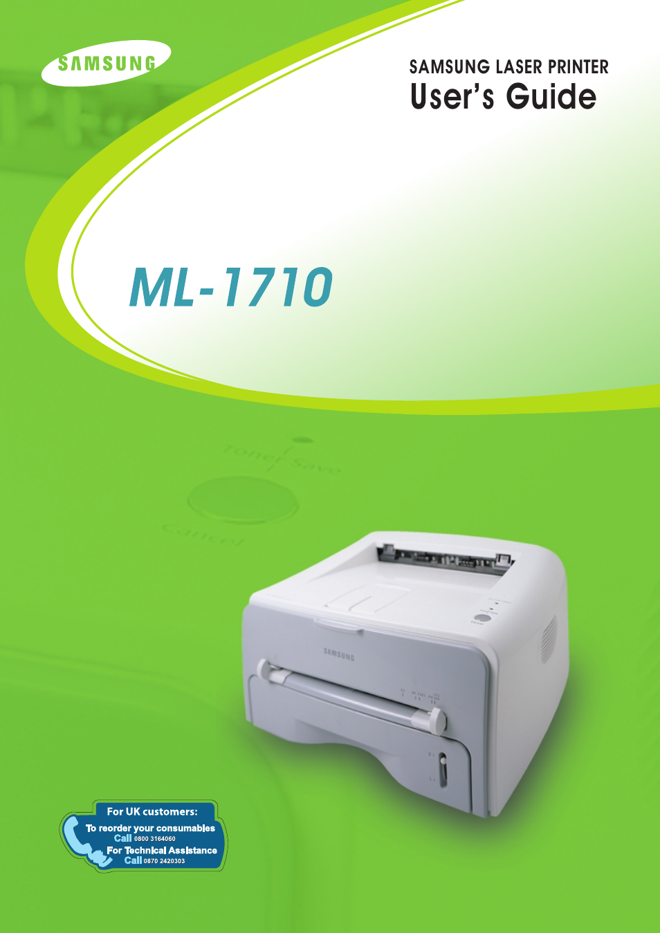 Samsung ML-1710-XAA User Manual | 138 pages
