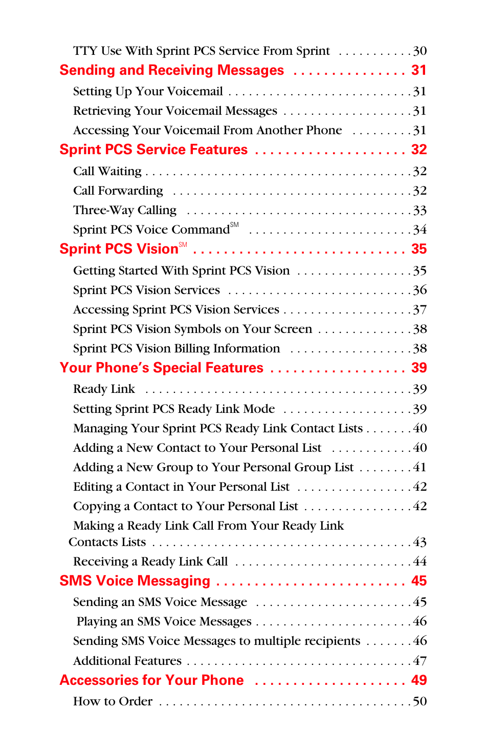 Samsung SPH-A760DSSXAR User Manual | Page 5 / 85