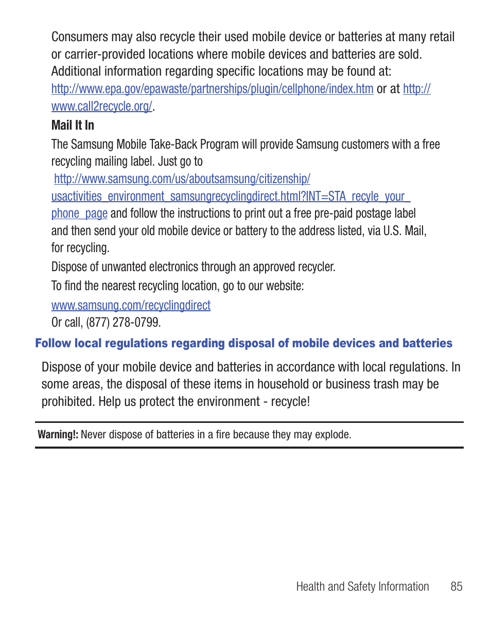 Samsung SGH-T330ZKATFN User Manual | Page 89 / 102