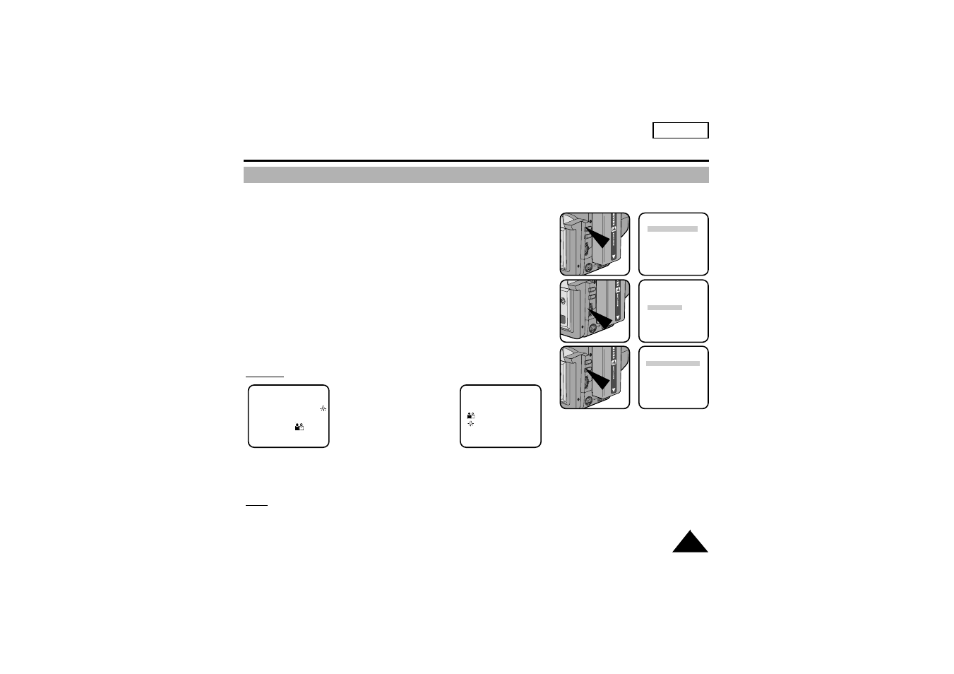 Advanced recording | Samsung SC-W71-XAA User Manual | Page 35 / 66