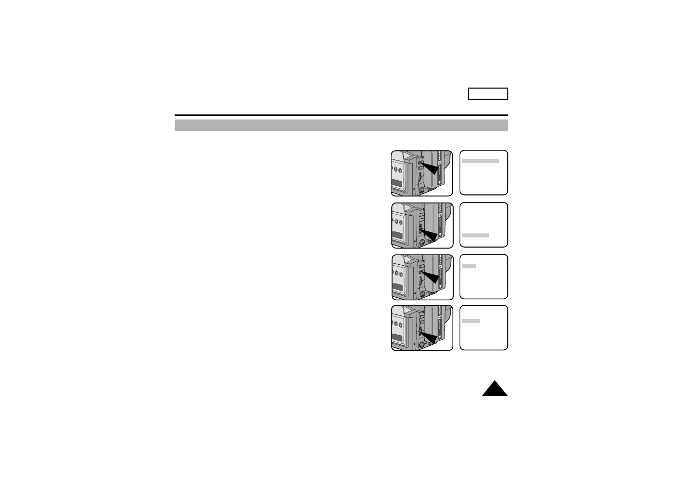 Advanced recording, English, Setting the date/title color | Samsung SC-W71-XAA User Manual | Page 49 / 66