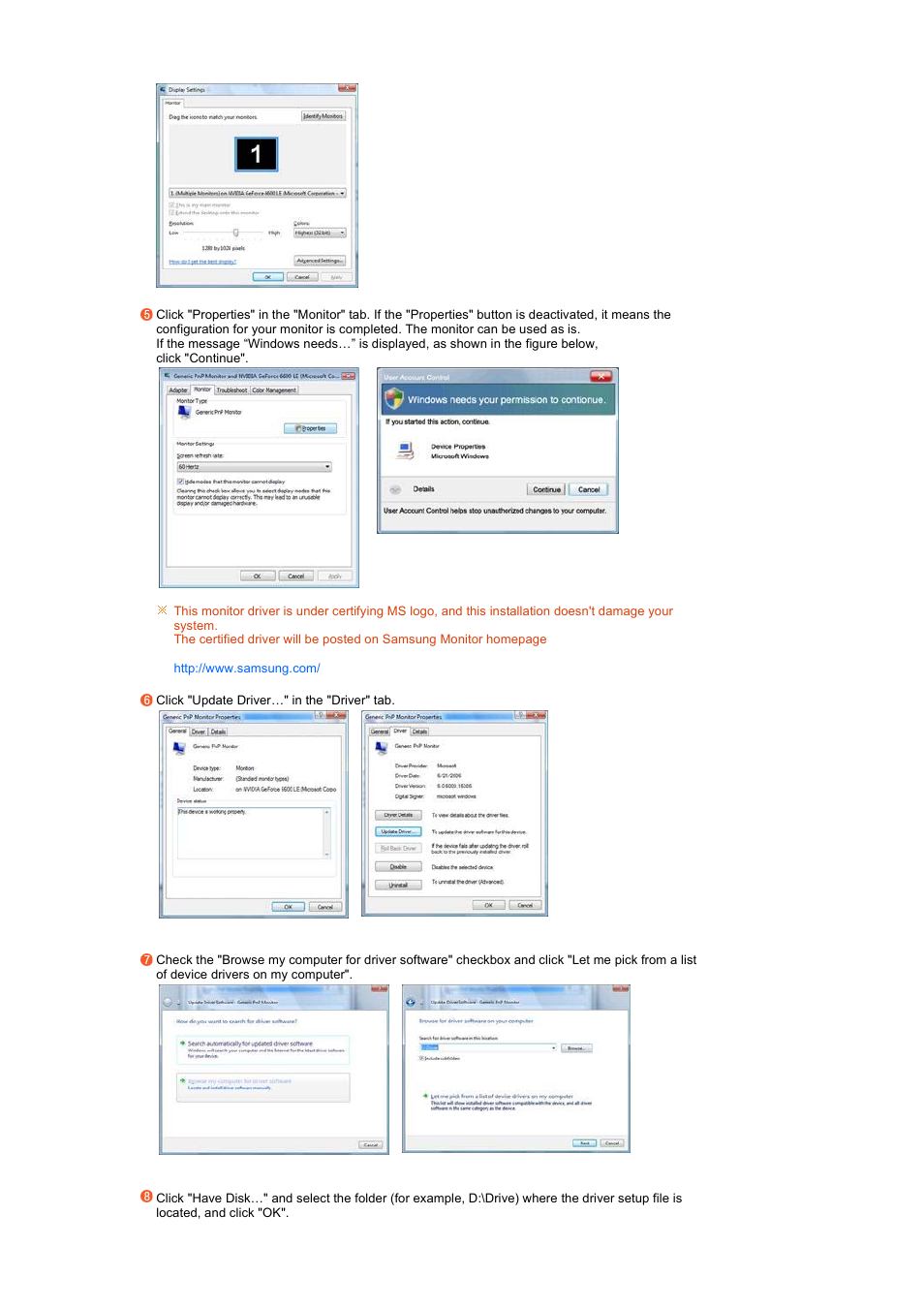 Samsung LS19TRTLB-XAA User Manual | Page 36 / 76