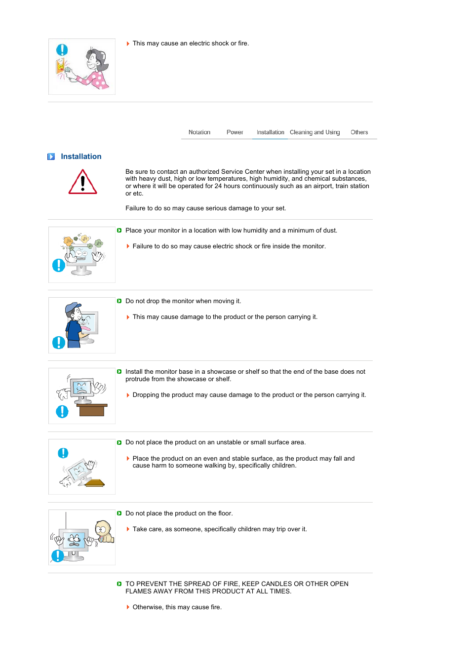 Installation | Samsung LS19TRTLB-XAA User Manual | Page 4 / 76