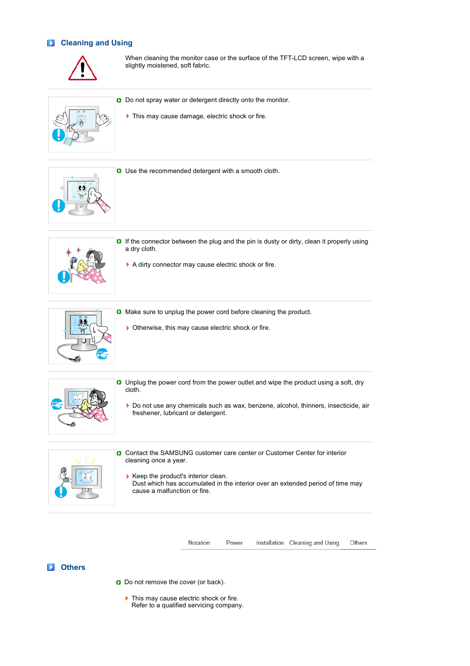 Others | Samsung LS19TRTLB-XAA User Manual | Page 6 / 76