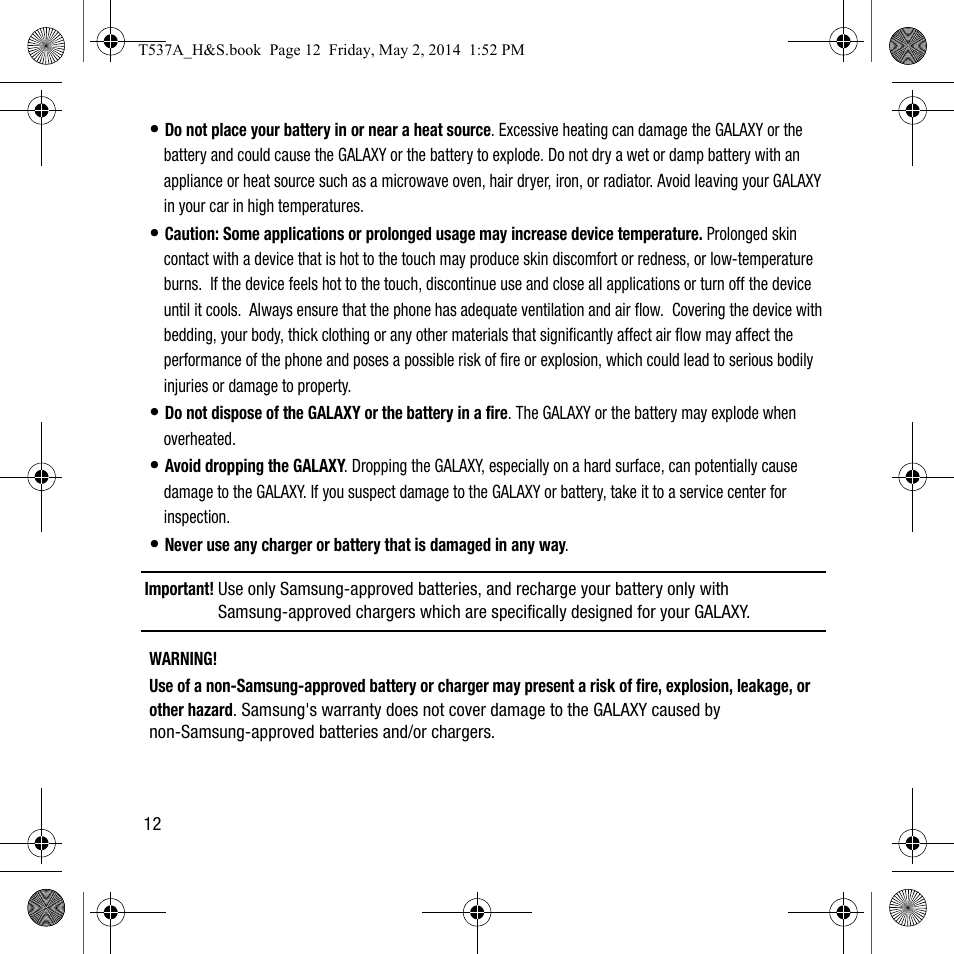 Samsung SM-T537AYKAATT User Manual | Page 16 / 43