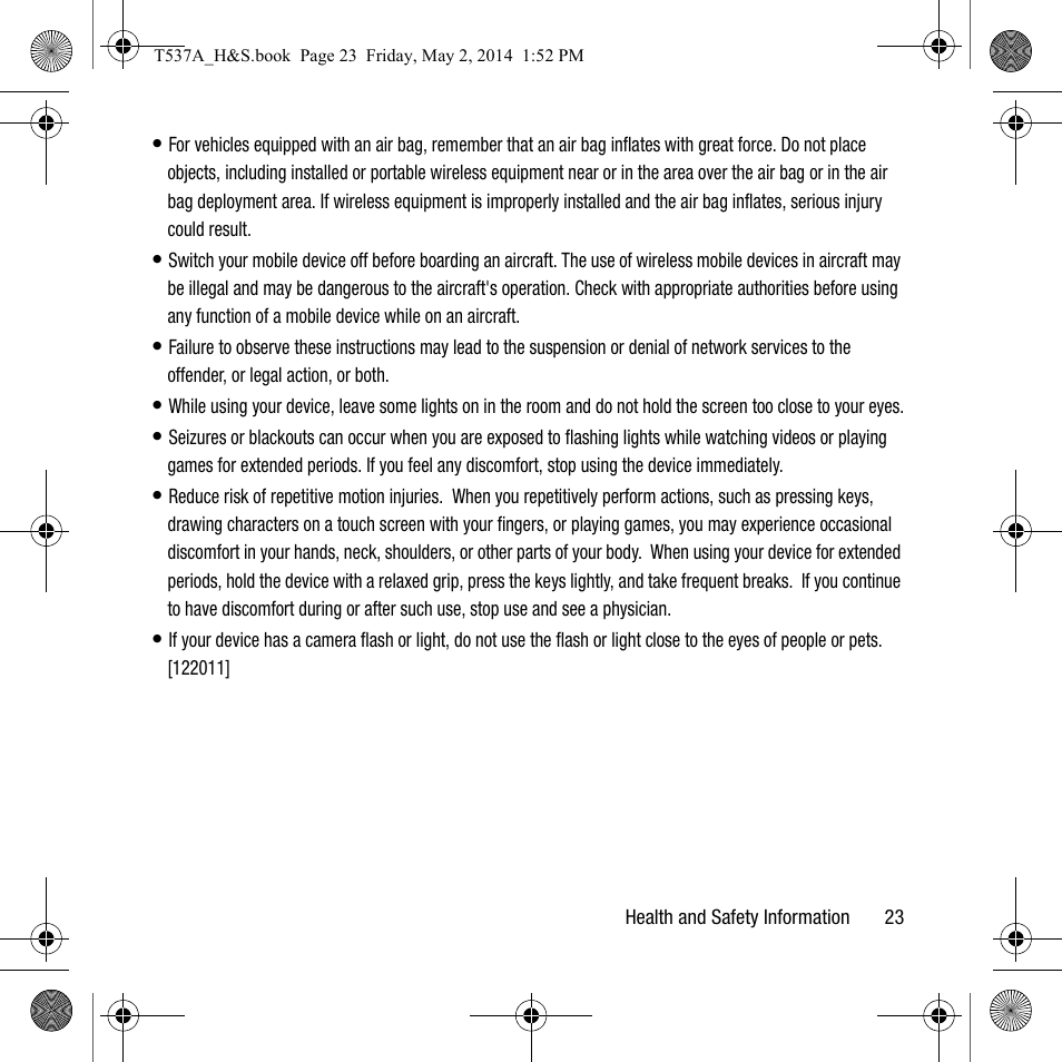 Samsung SM-T537AYKAATT User Manual | Page 27 / 43
