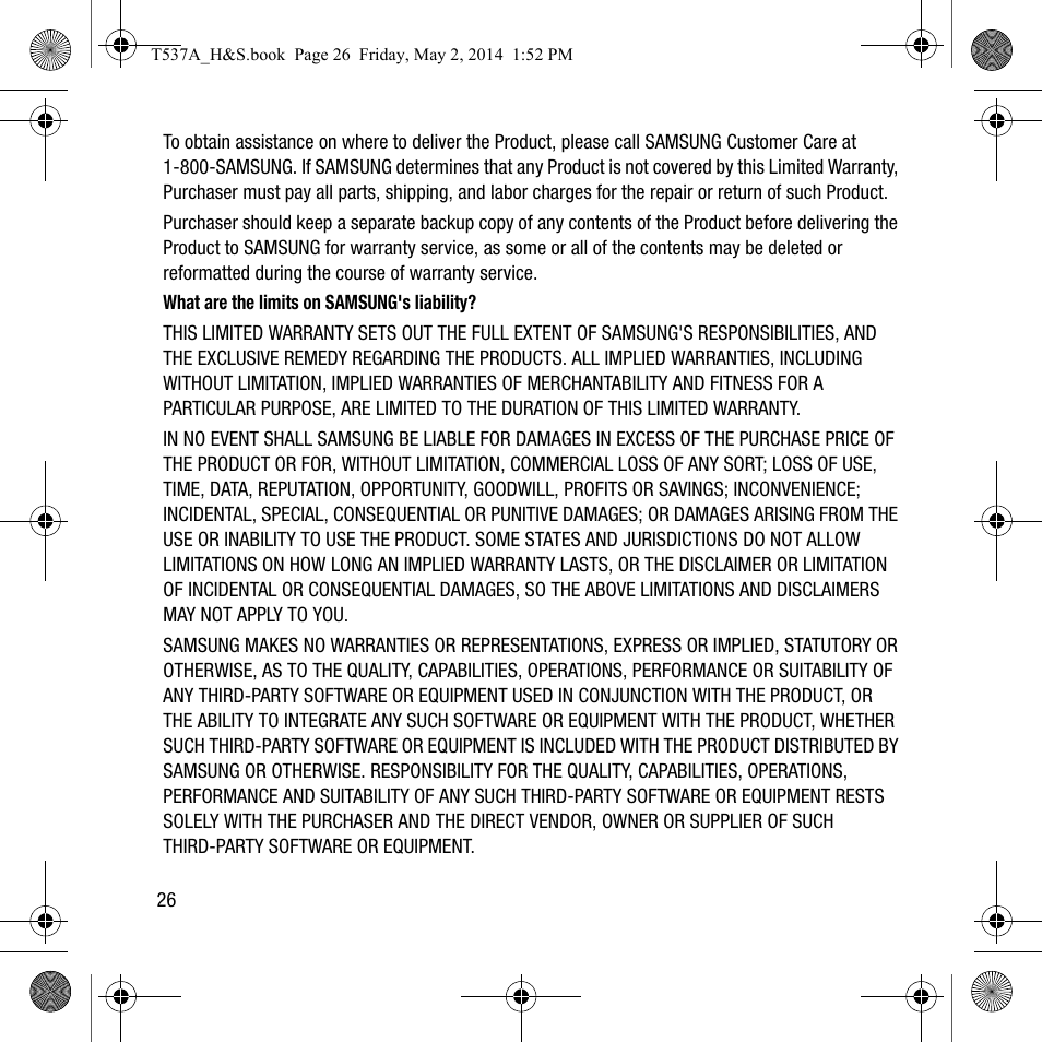 Samsung SM-T537AYKAATT User Manual | Page 30 / 43