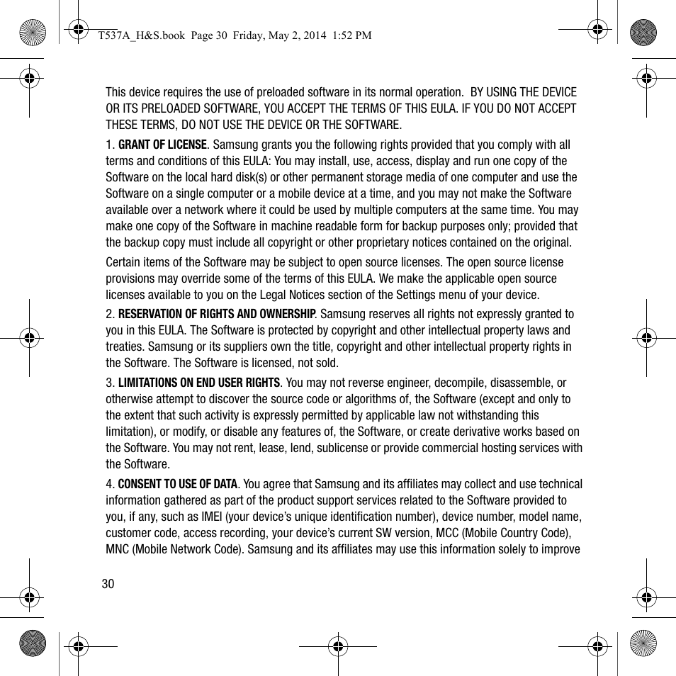 Samsung SM-T537AYKAATT User Manual | Page 34 / 43
