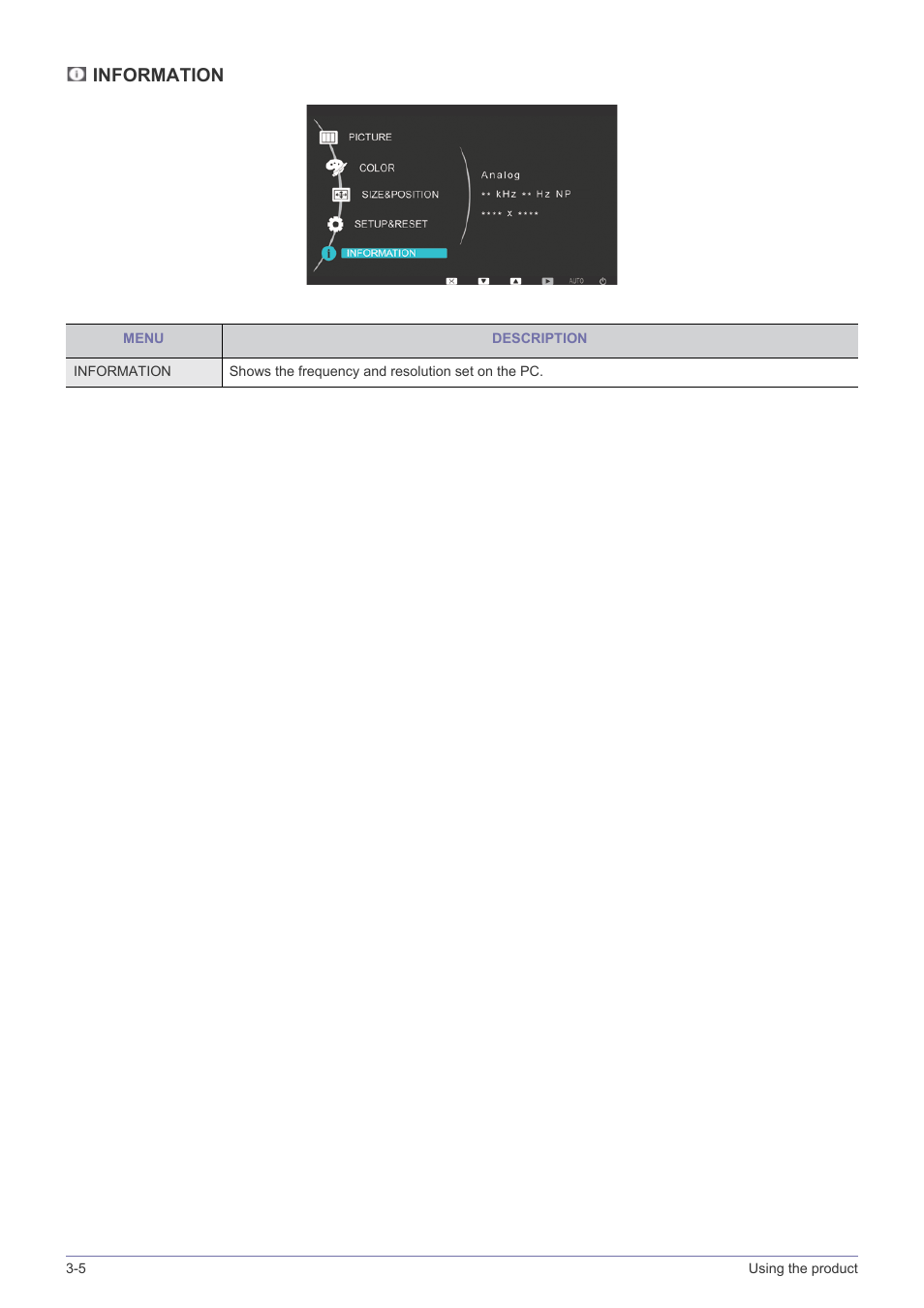 Information | Samsung LS20B3UVMV-ZA User Manual | Page 28 / 44