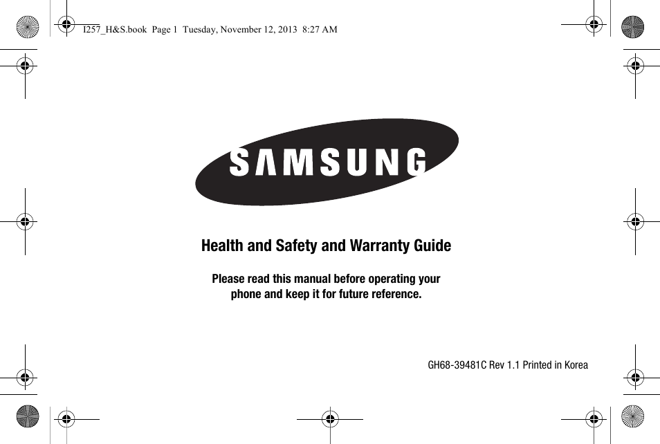 Samsung SGH-I257AIAATT User Manual | 57 pages