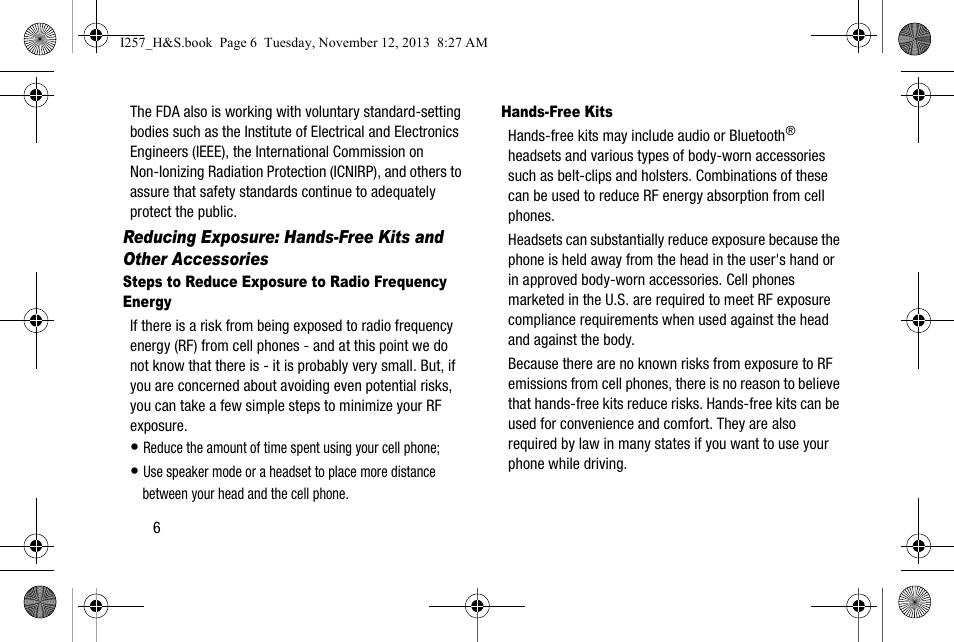 Samsung SGH-I257AIAATT User Manual | Page 12 / 57