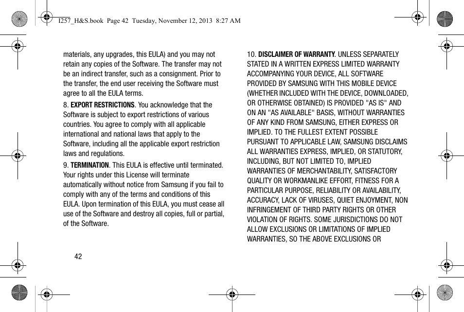 Samsung SGH-I257AIAATT User Manual | Page 48 / 57