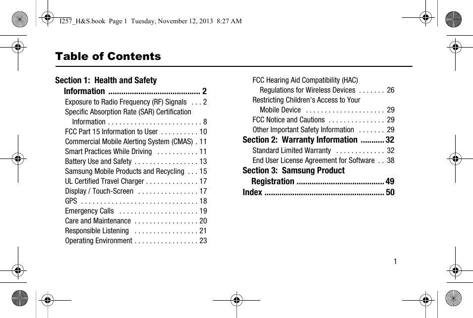 Samsung SGH-I257AIAATT User Manual | Page 7 / 57