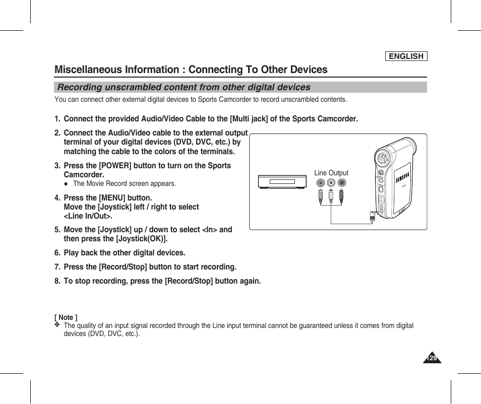 Samsung SC-X205L-XAA User Manual | Page 133 / 149