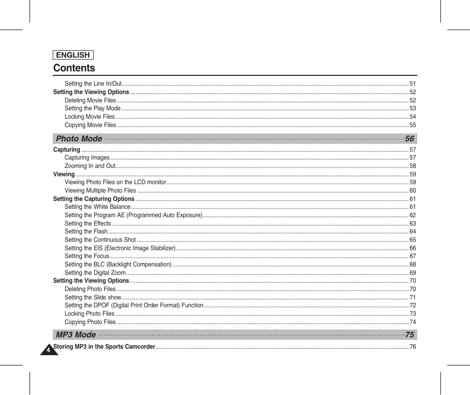 Samsung SC-X205L-XAA User Manual | Page 8 / 149