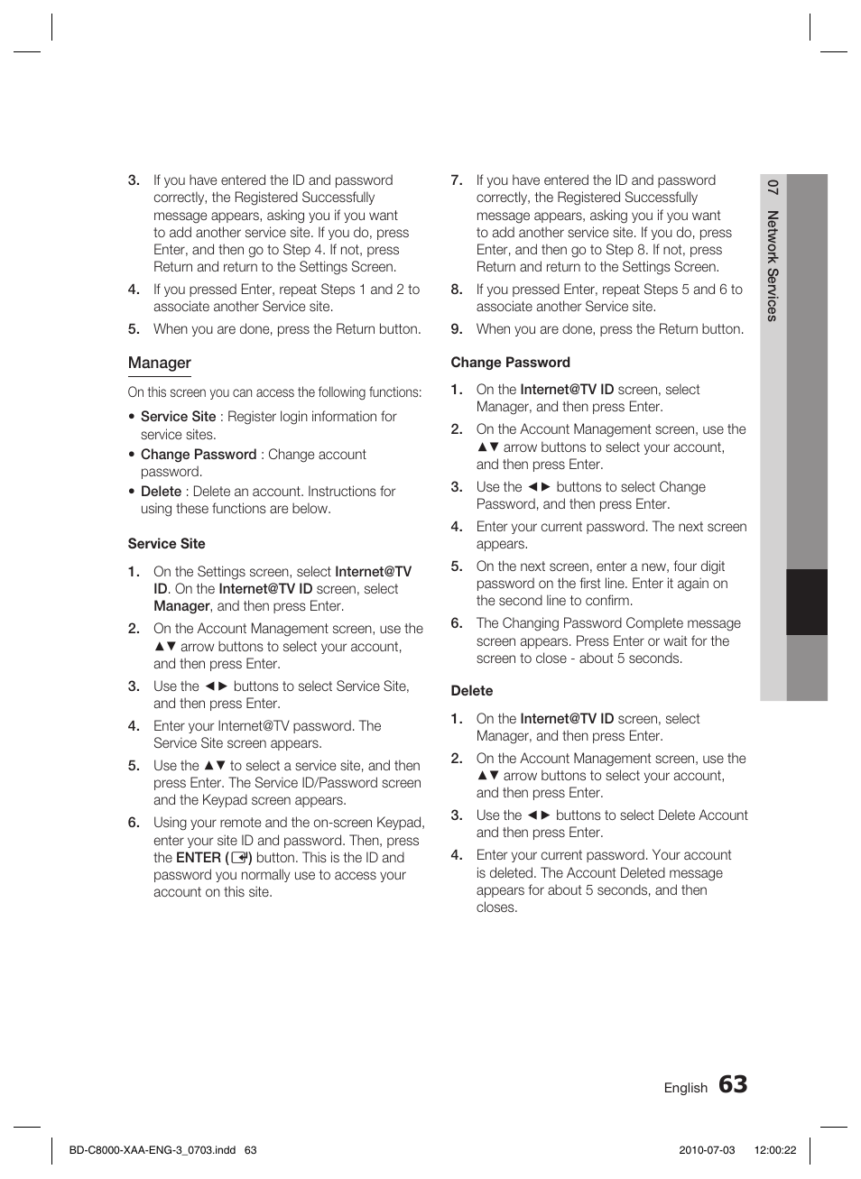 Samsung BD-C8000-XAA User Manual | Page 63 / 85