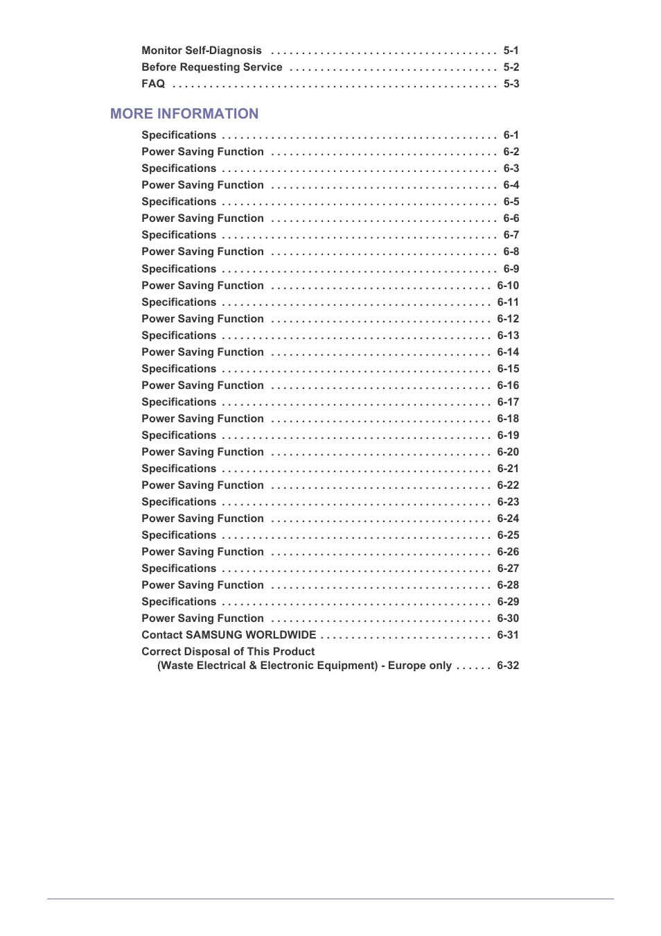 More information | Samsung LS24A450BWT-GO User Manual | Page 3 / 104