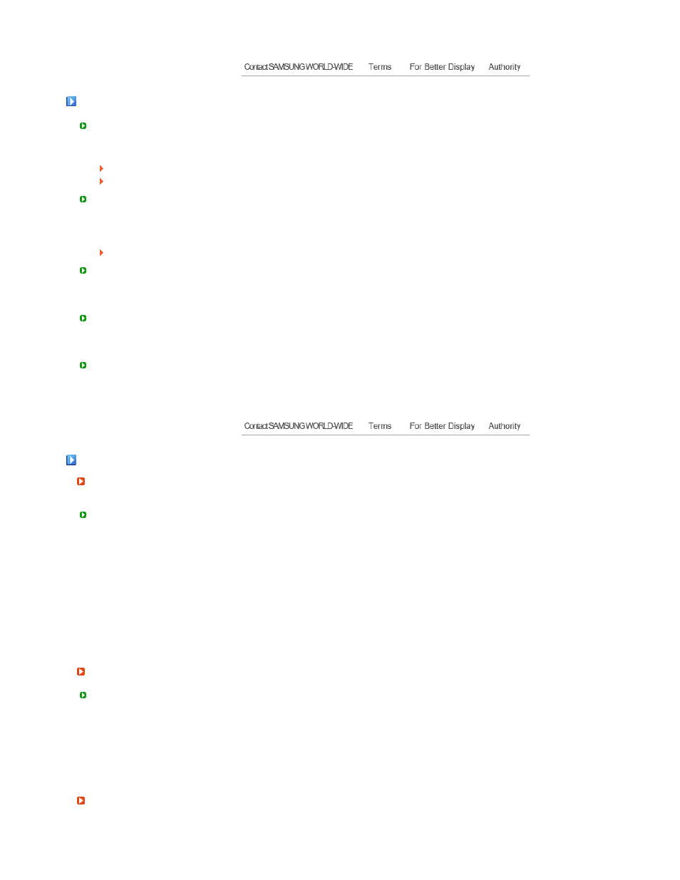 For better display, Authority | Samsung LS17MEBSBD-XAA User Manual | Page 83 / 84