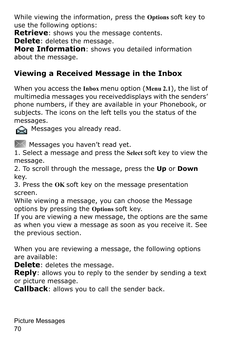 Samsung SGH-E105CSATMB User Manual | Page 73 / 165