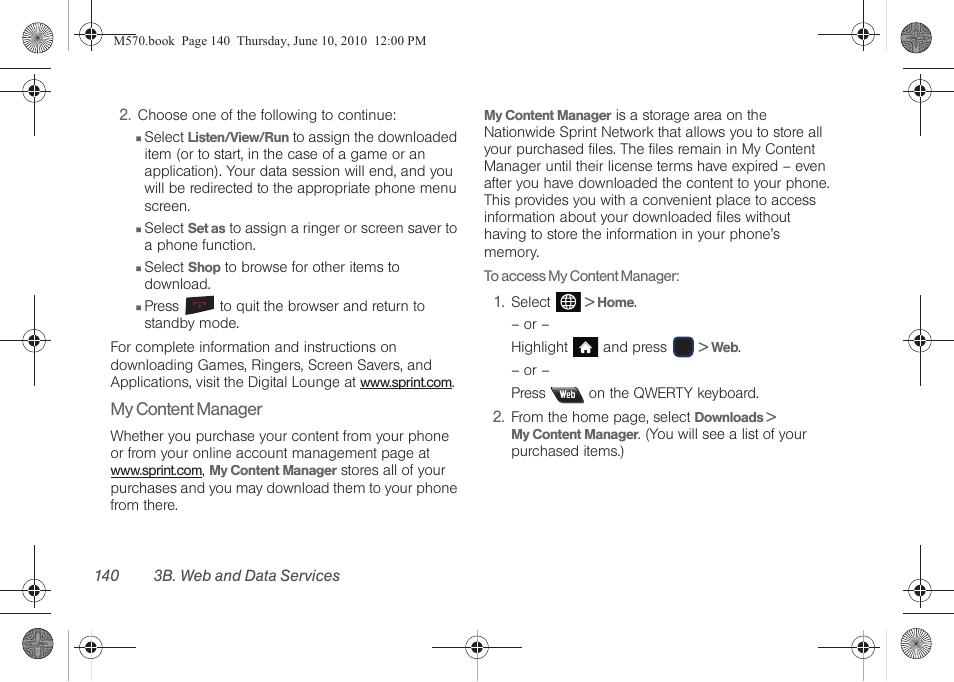 Samsung SPH-M570ZKASPR User Manual | Page 152 / 211