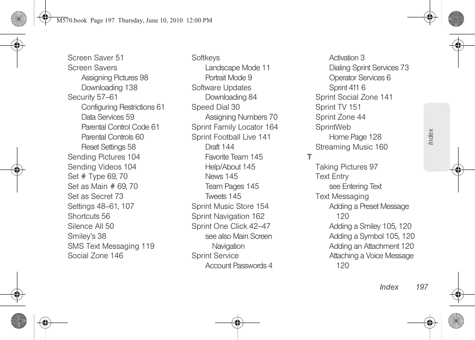 Samsung SPH-M570ZKASPR User Manual | Page 209 / 211