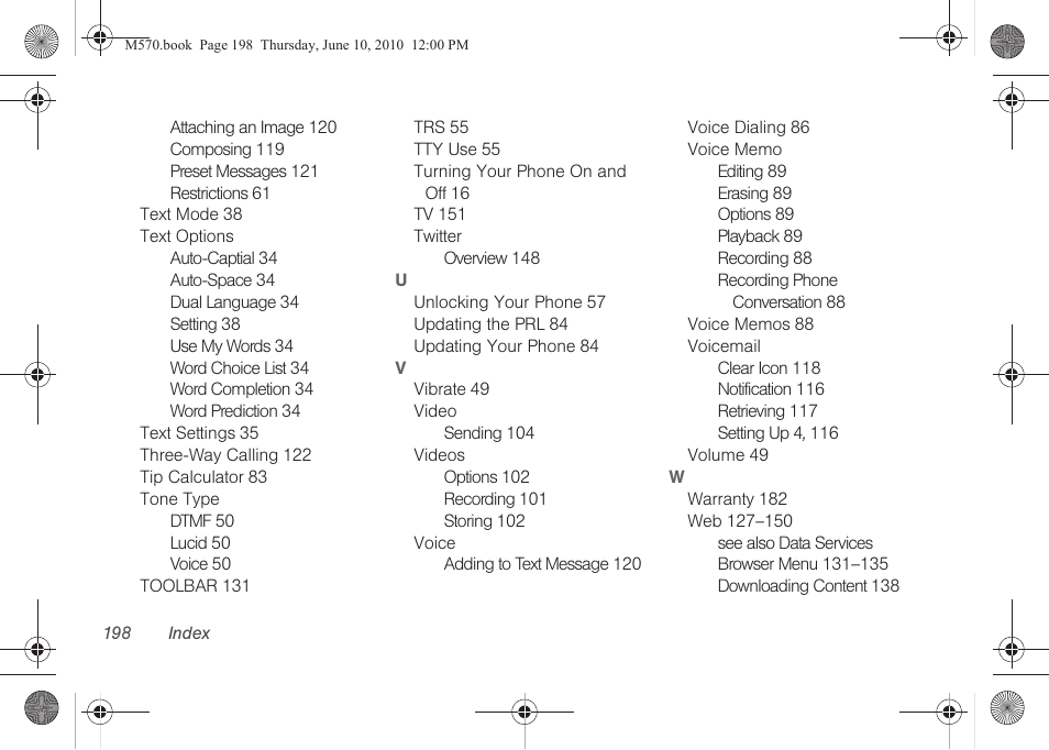 Samsung SPH-M570ZKASPR User Manual | Page 210 / 211