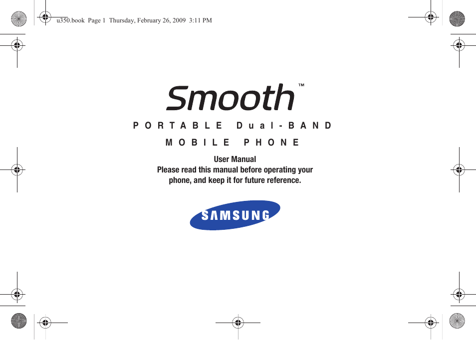 Samsung SCH-U350MAAVZW User Manual | 143 pages