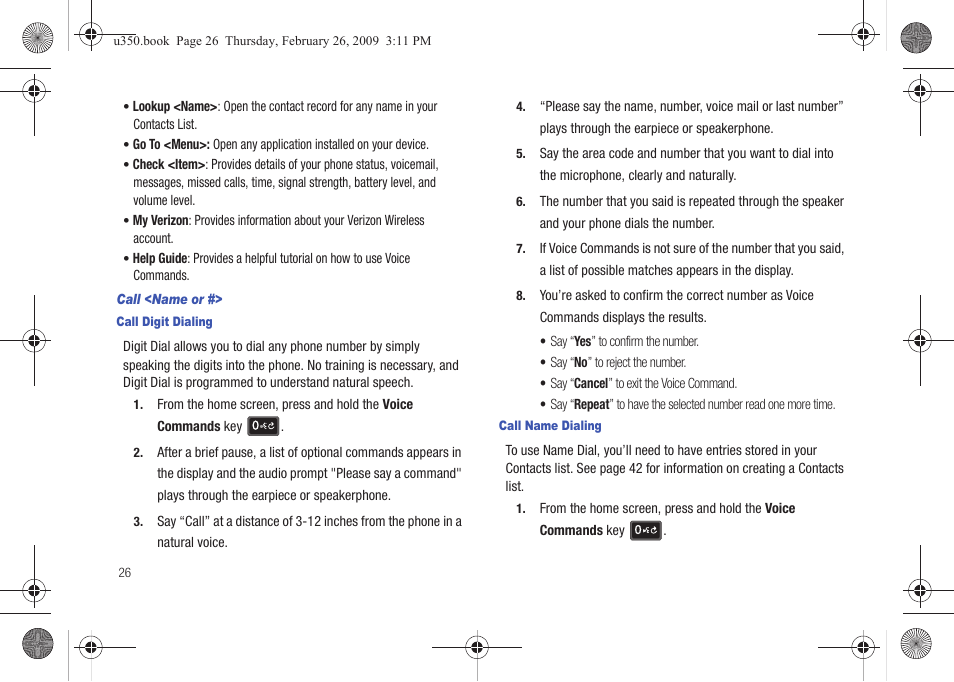 Samsung SCH-U350MAAVZW User Manual | Page 30 / 143