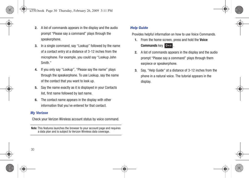 Samsung SCH-U350MAAVZW User Manual | Page 34 / 143