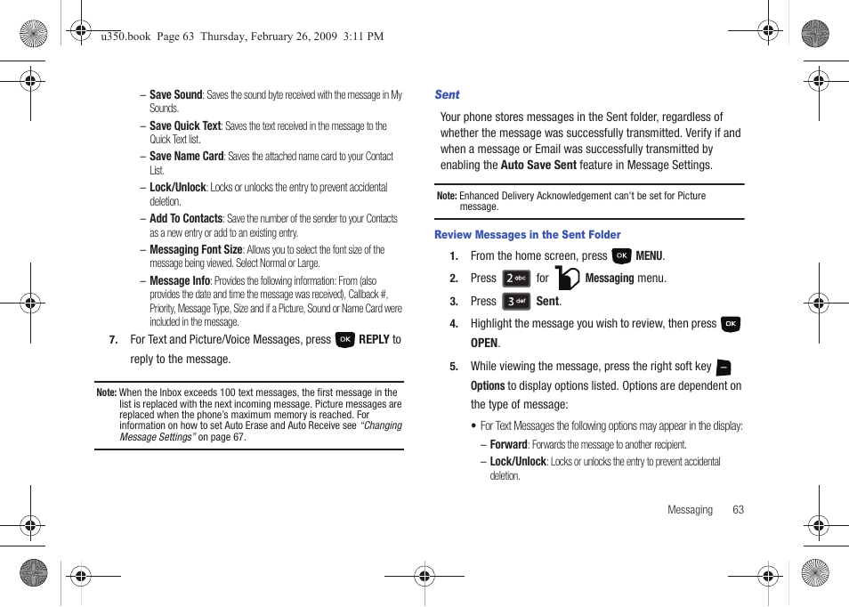 Samsung SCH-U350MAAVZW User Manual | Page 67 / 143