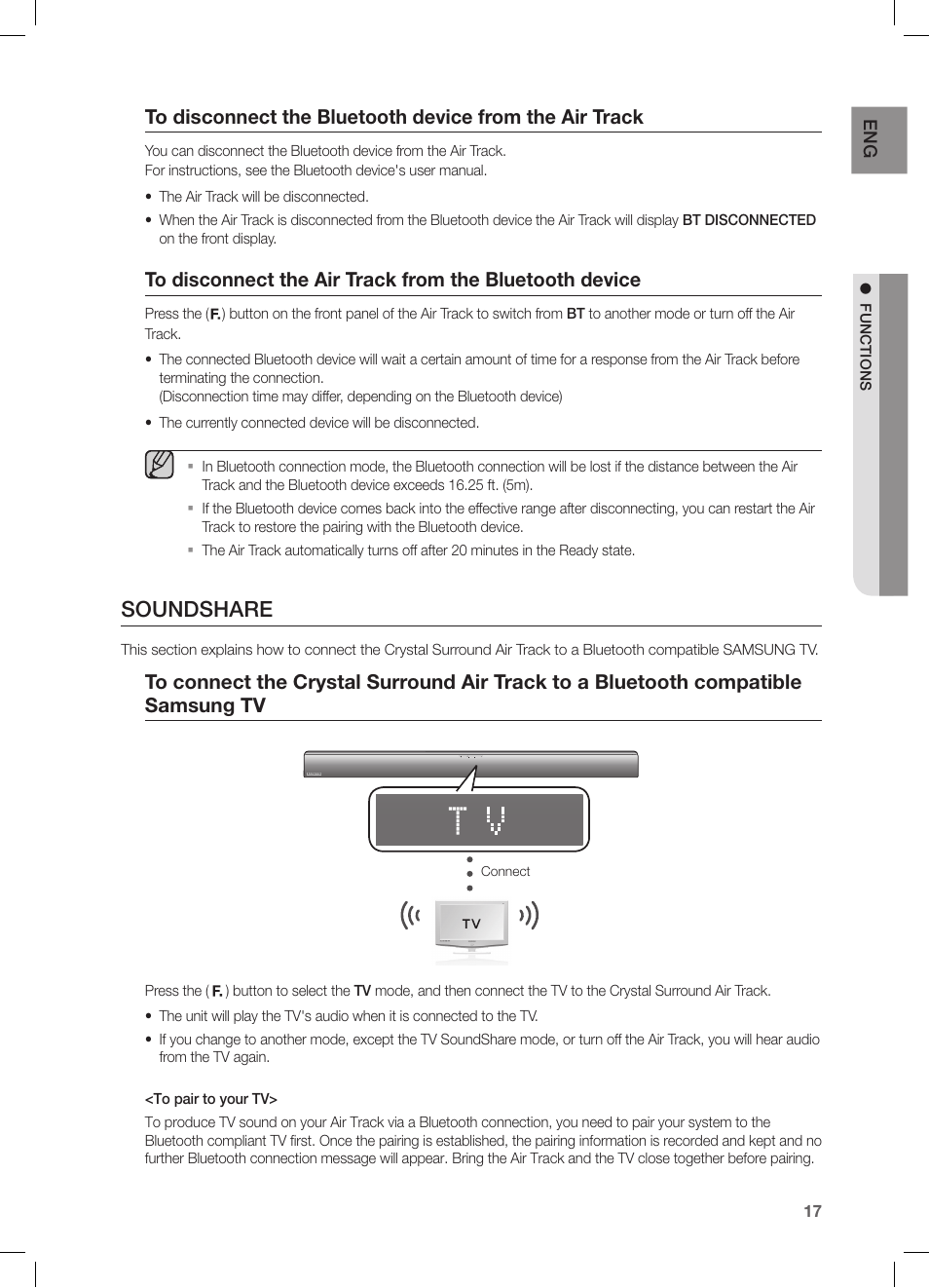 Soundshare | Samsung HW-FM55C-ZA User Manual | Page 17 / 26