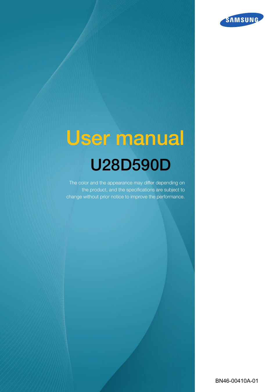 Samsung LU28D590DS-ZA User Manual | 101 pages