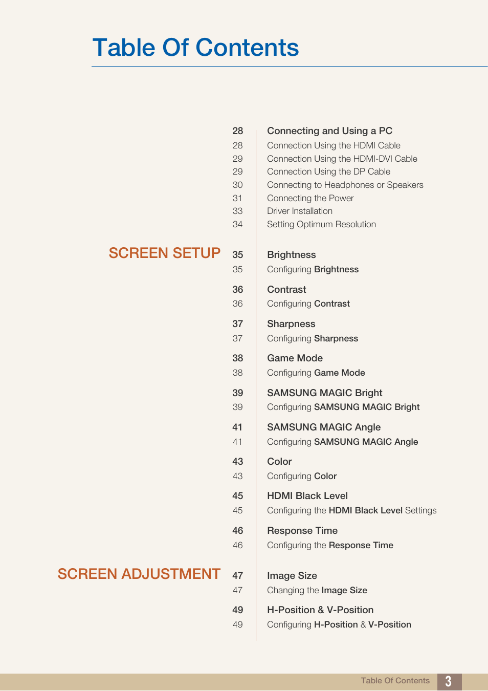Samsung LU28D590DS-ZA User Manual | Page 3 / 101