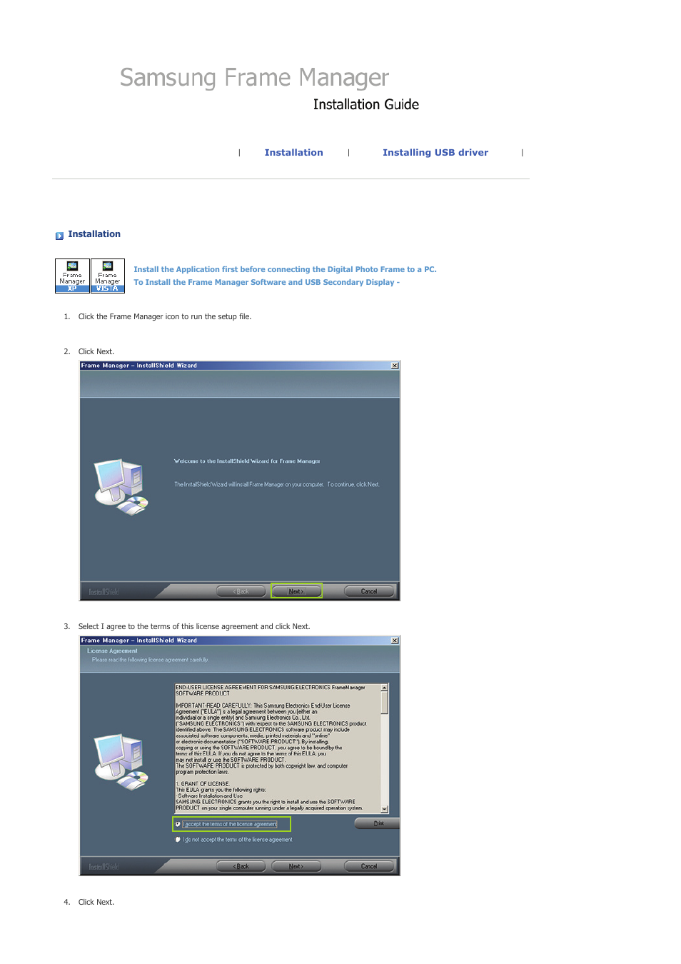 Samsung LP08CPQSS-XAA User Manual | 13 pages