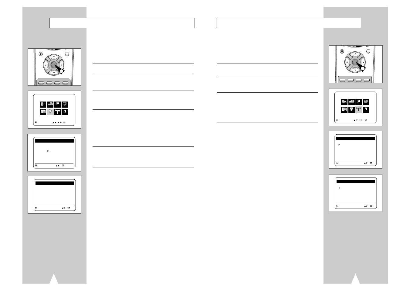 Tuner band setting, Manual clock set | Samsung DVD-V2000-XAA User Manual | Page 10 / 29