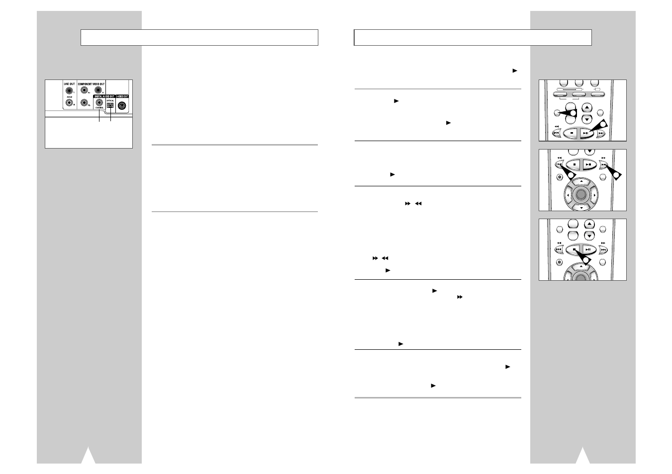 Special playback features, A/v receiver connections | Samsung DVD-V2000-XAA User Manual | Page 17 / 29