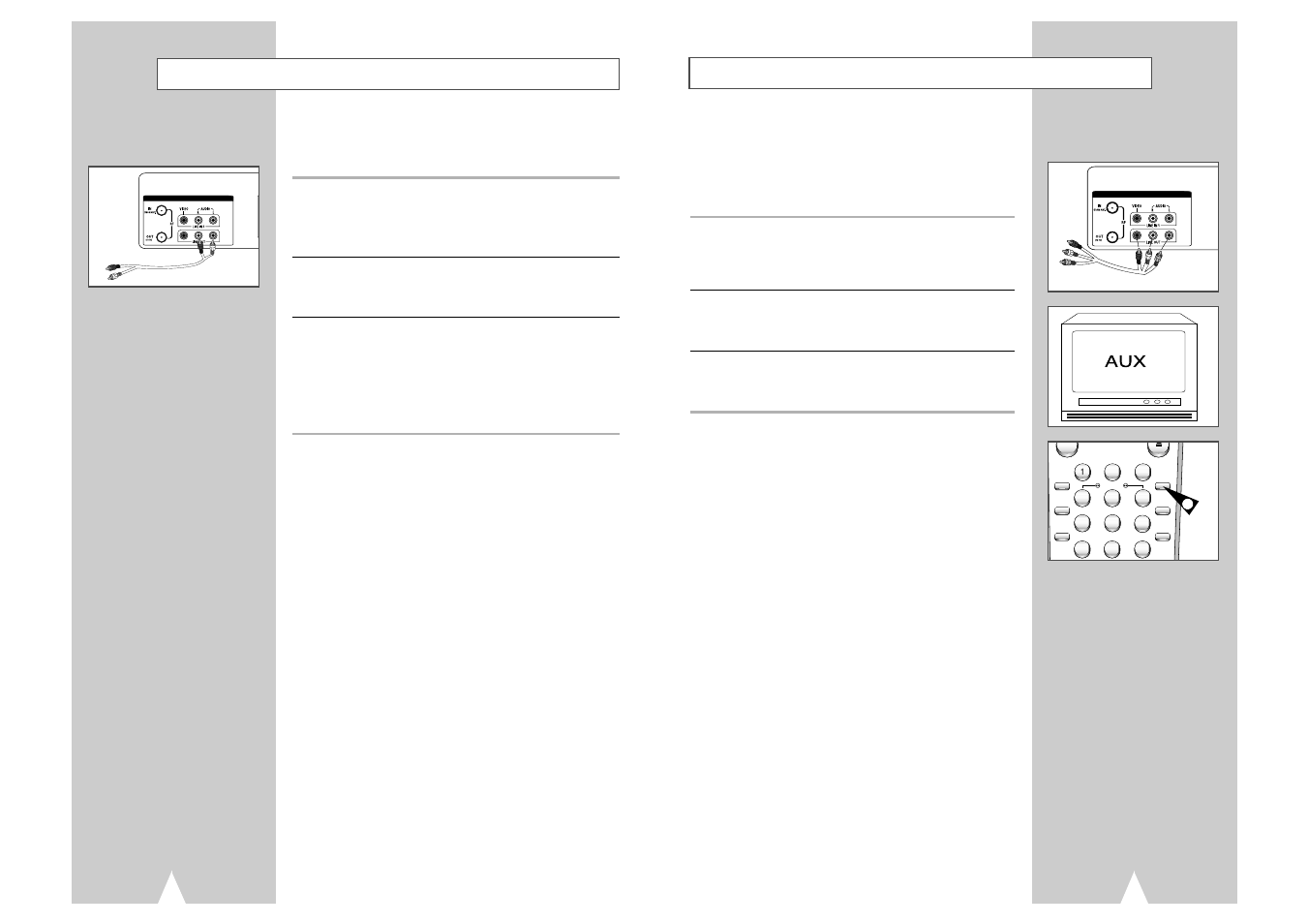Stereo connections, Monitor tv connections | Samsung DVD-V2000-XAA User Manual | Page 27 / 29