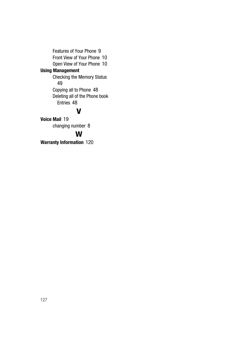 Samsung SGH-A127WRAATT User Manual | Page 130 / 130