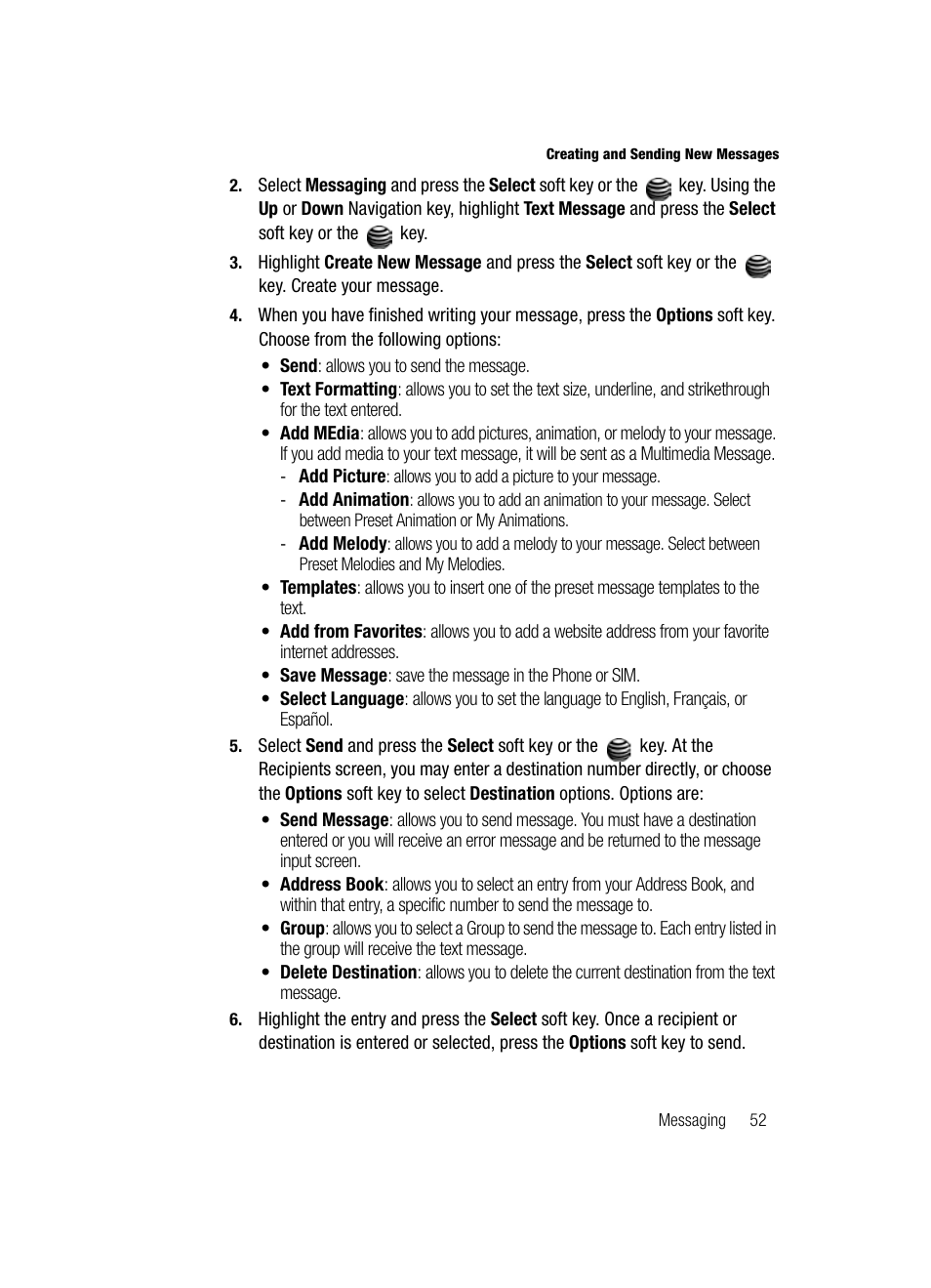 Samsung SGH-A127WRAATT User Manual | Page 55 / 130