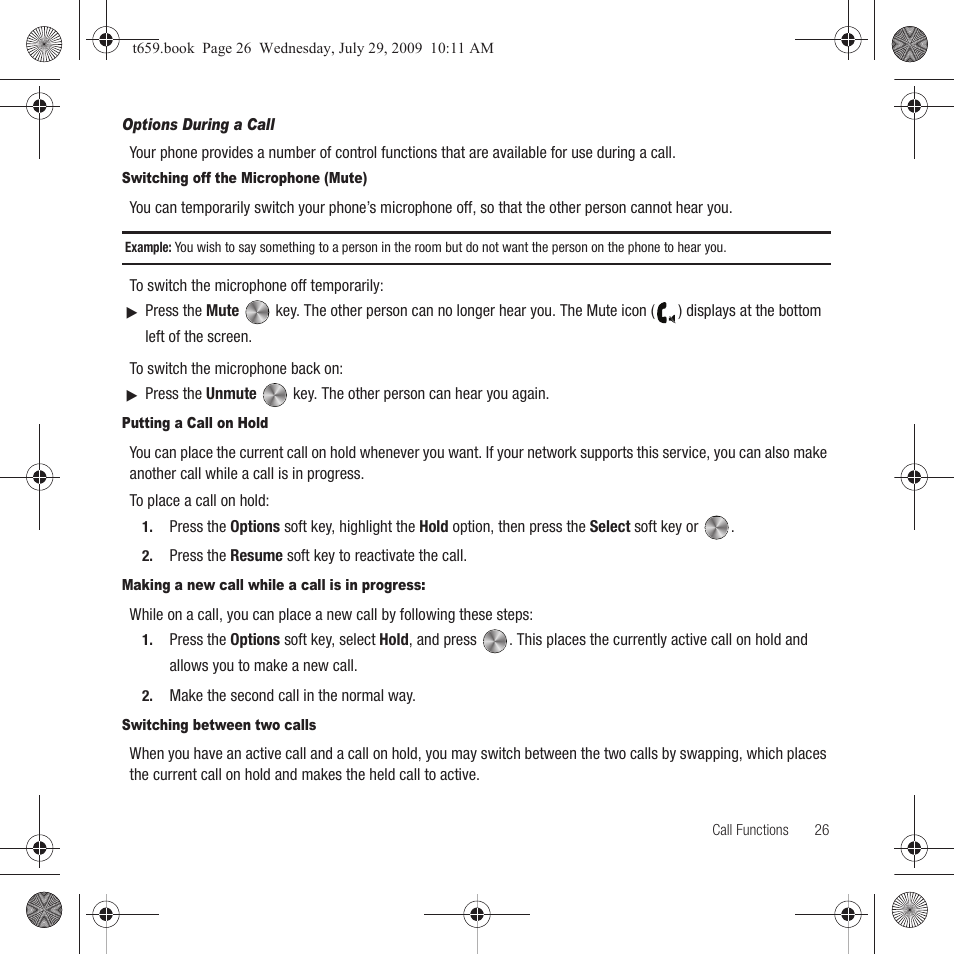 Samsung SGH-T659OSBTMB User Manual | Page 29 / 140