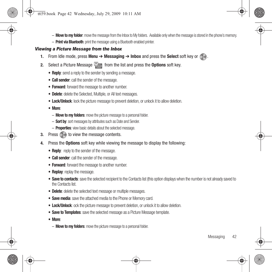 Samsung SGH-T659OSBTMB User Manual | Page 45 / 140