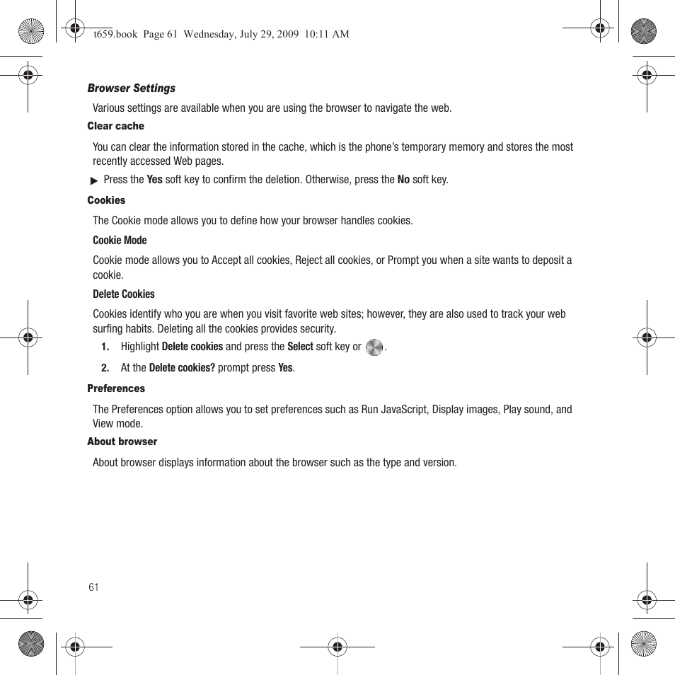 Samsung SGH-T659OSBTMB User Manual | Page 64 / 140