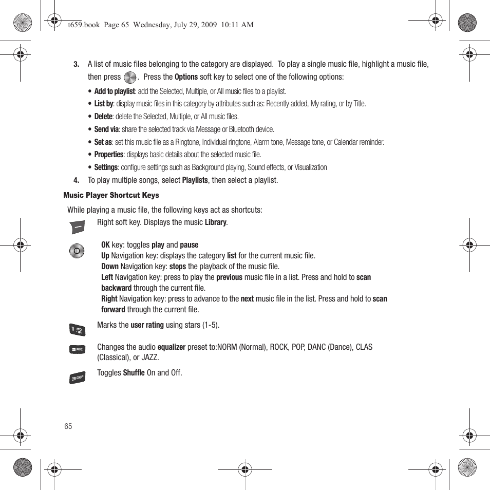 Samsung SGH-T659OSBTMB User Manual | Page 68 / 140