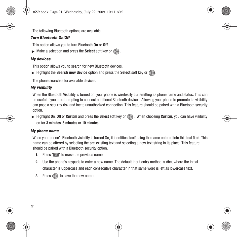 Samsung SGH-T659OSBTMB User Manual | Page 94 / 140