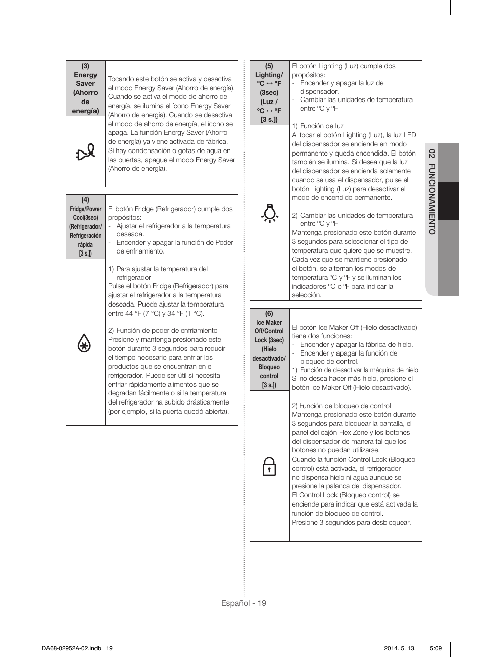 Samsung RF28HMEDBWW-AA User Manual | Page 57 / 116